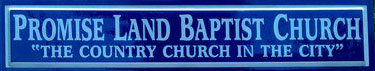Promise Land Baptist Church